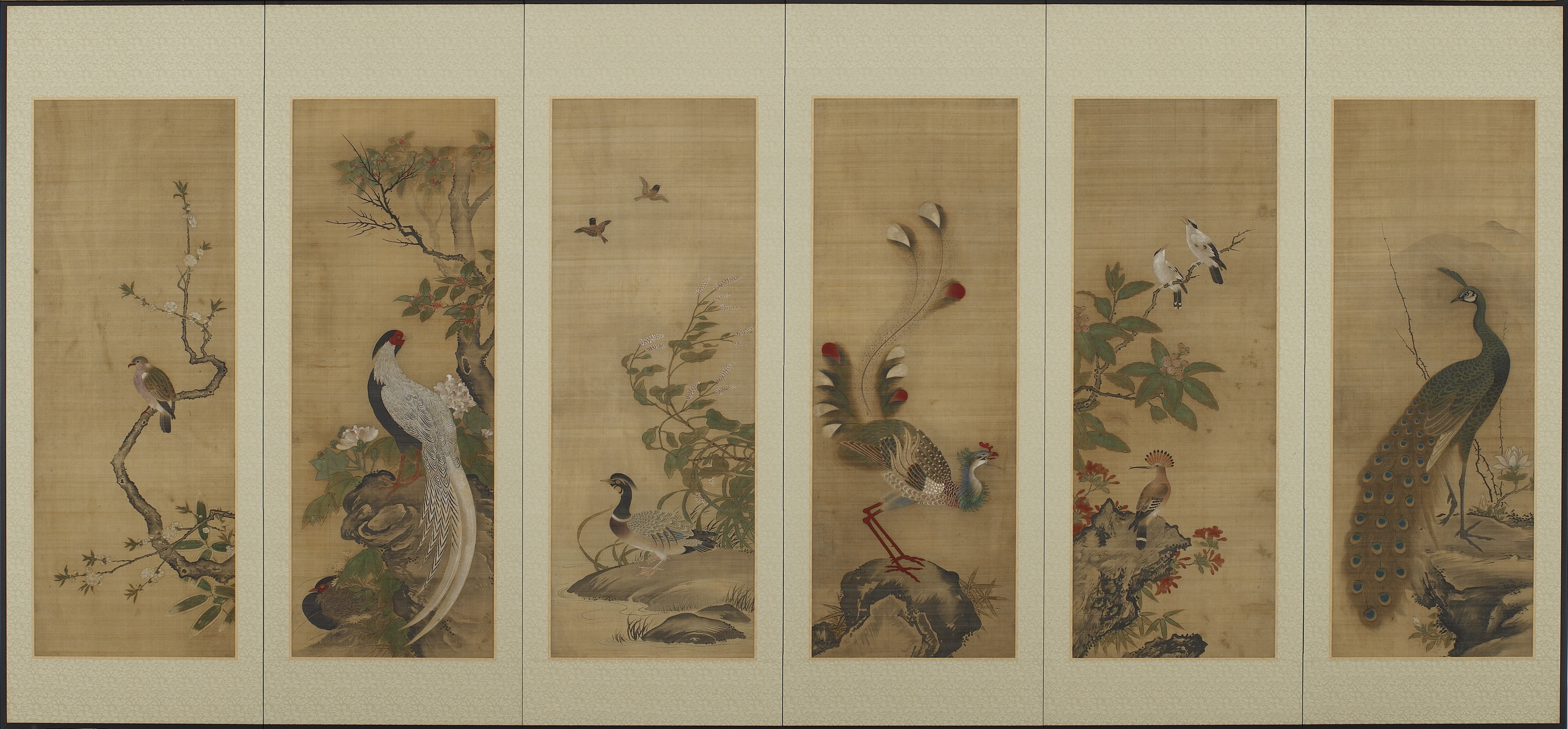 帆布、皮革、木板上油彩与金箔