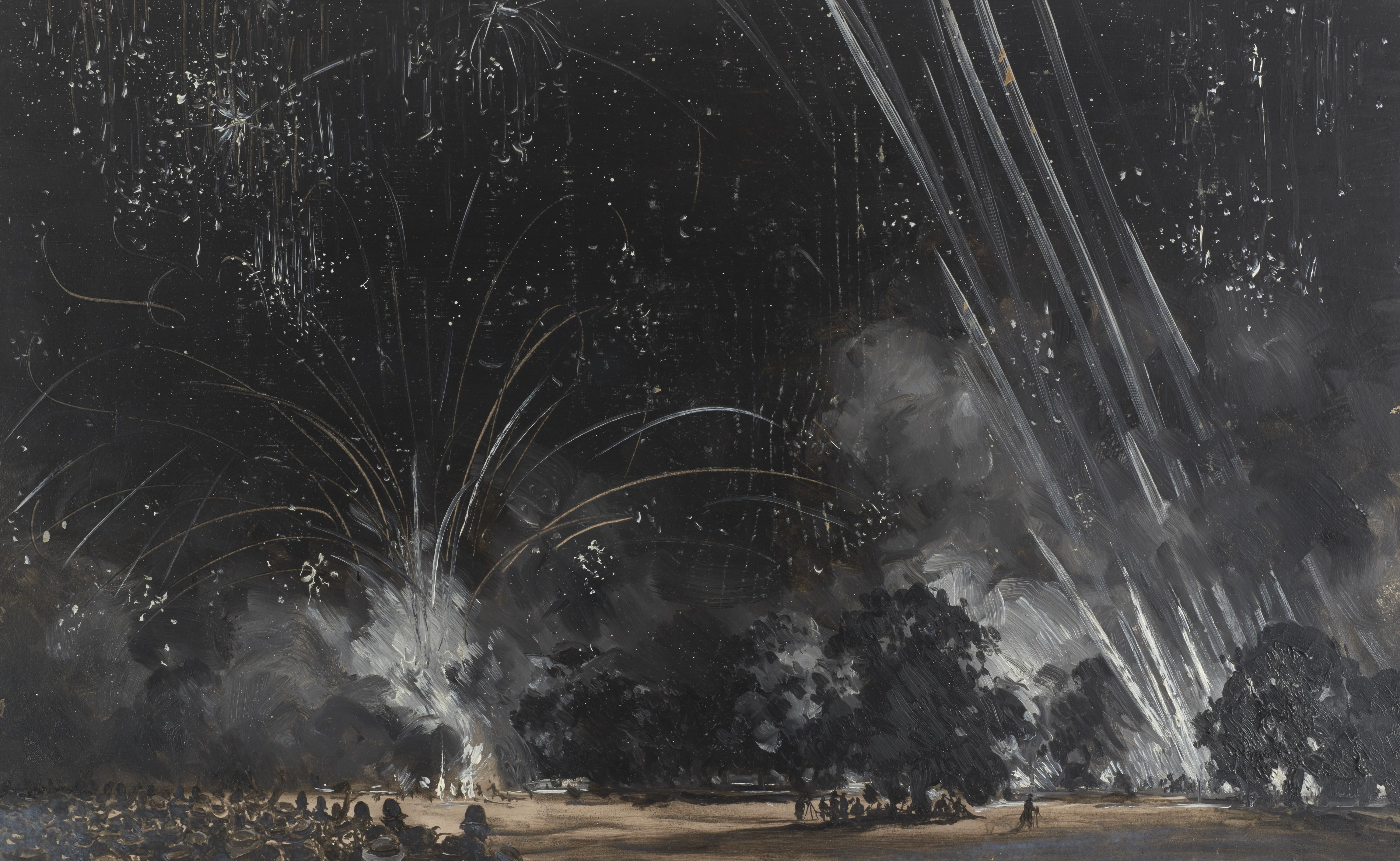海德公园烟花，1919年7月26日