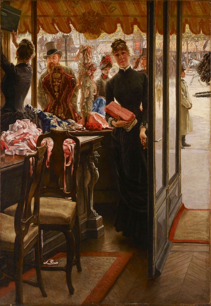 女店员