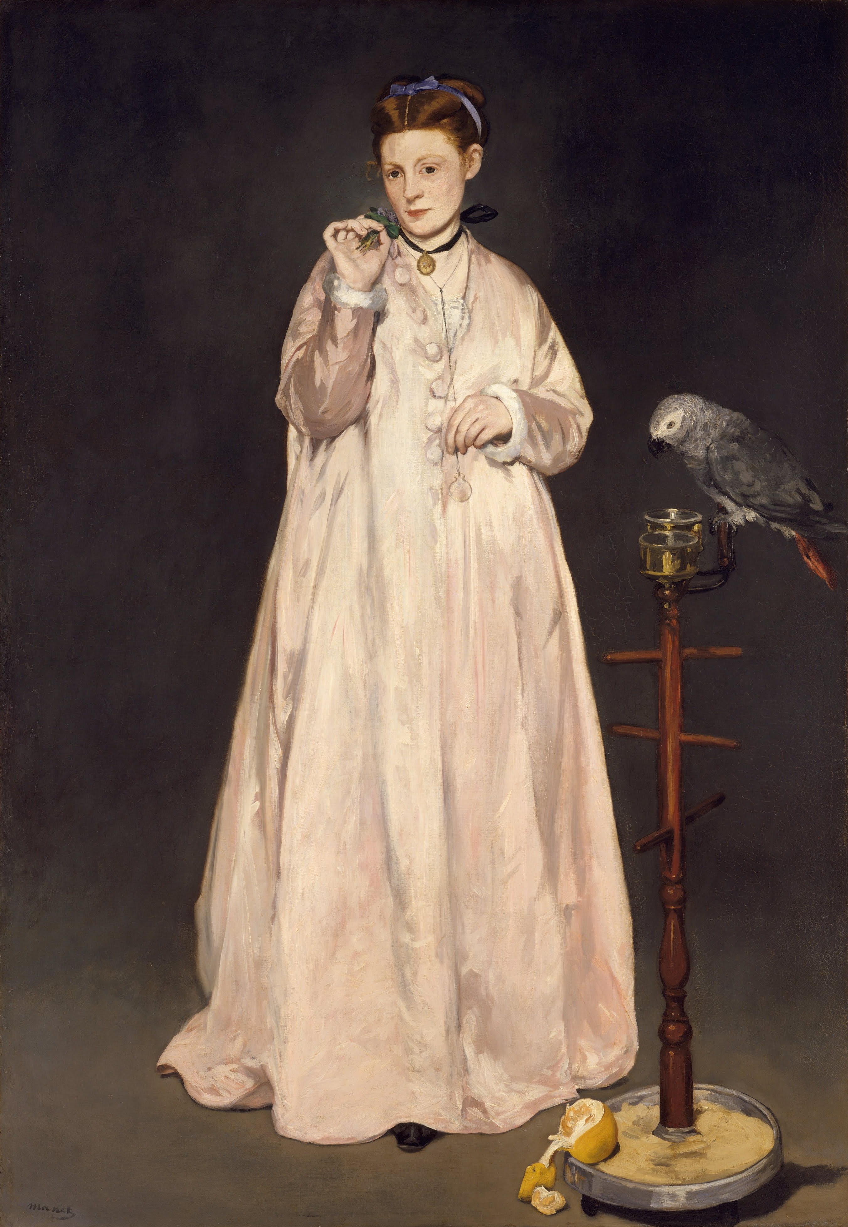 1866年的年轻女子