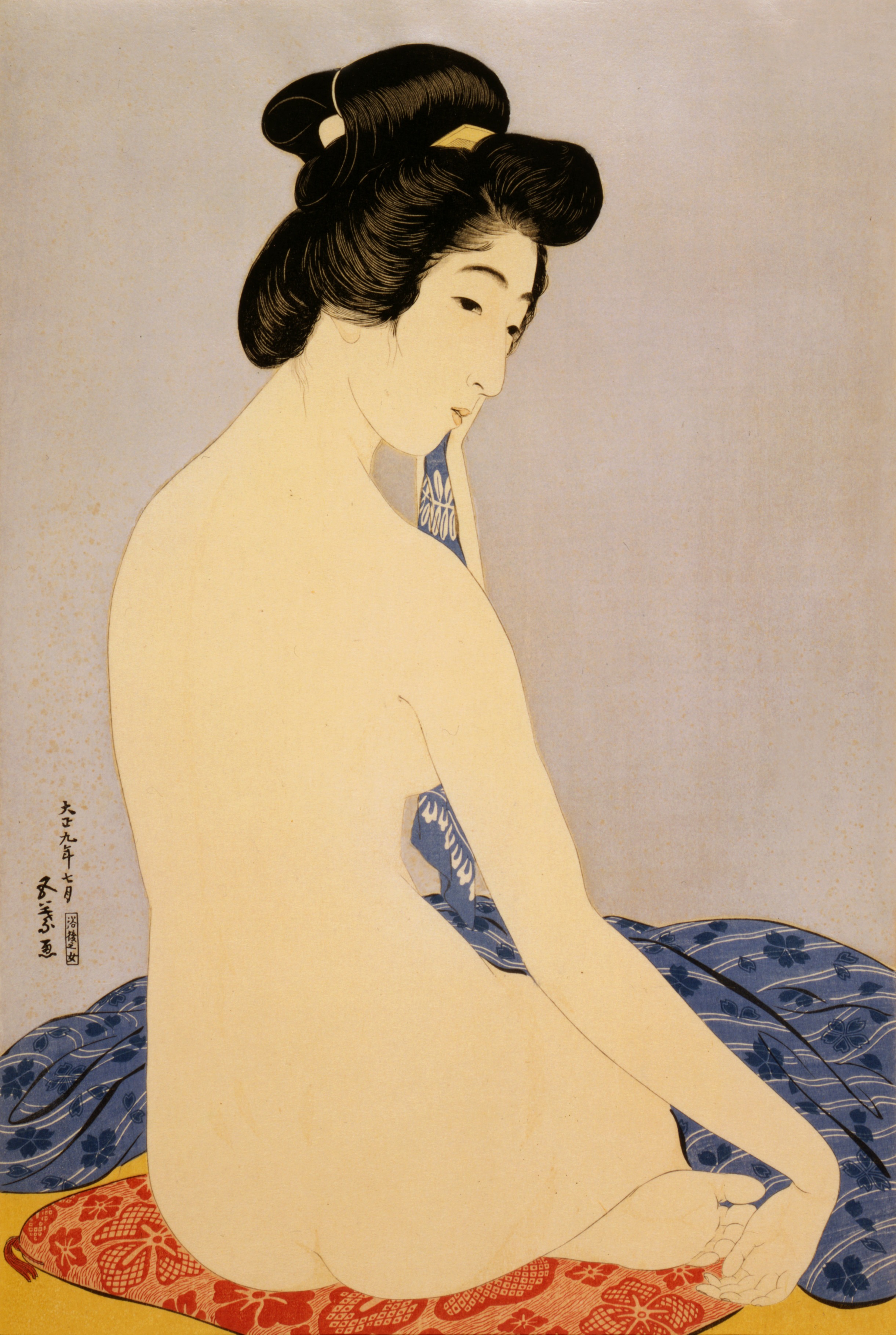 浴场中的女子