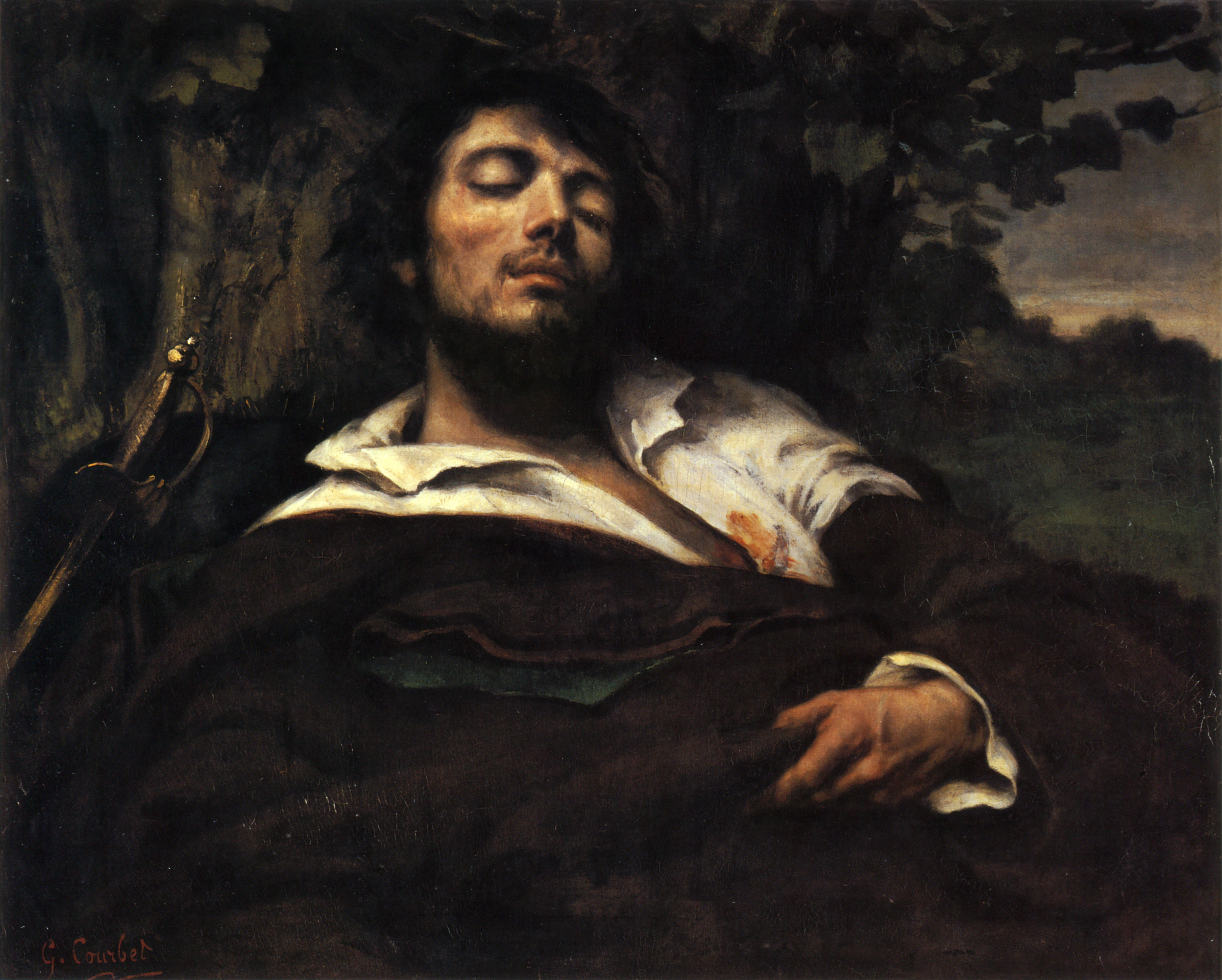 受伤的男人