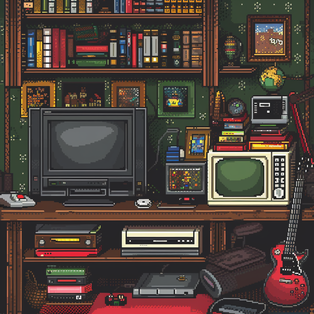 8-Bit Pixel Art