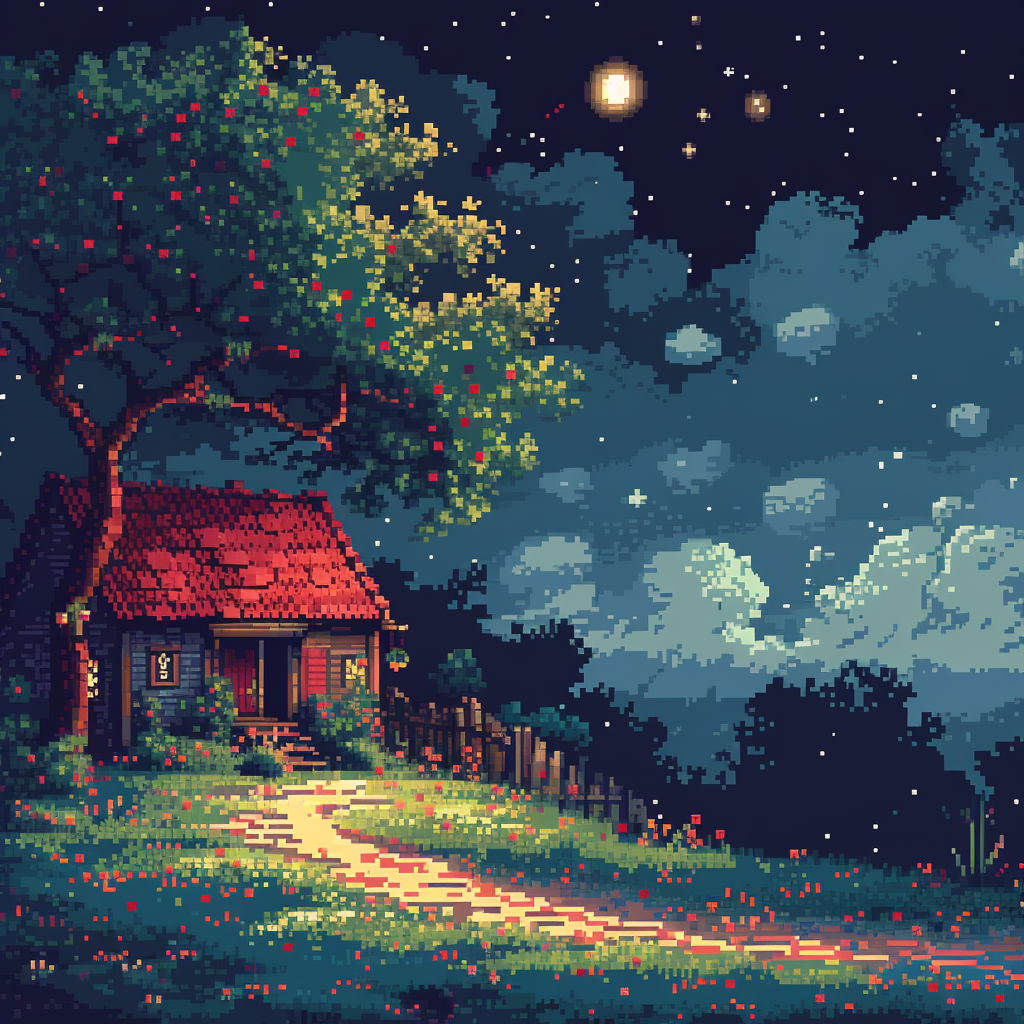 8-Bit Pixel Art