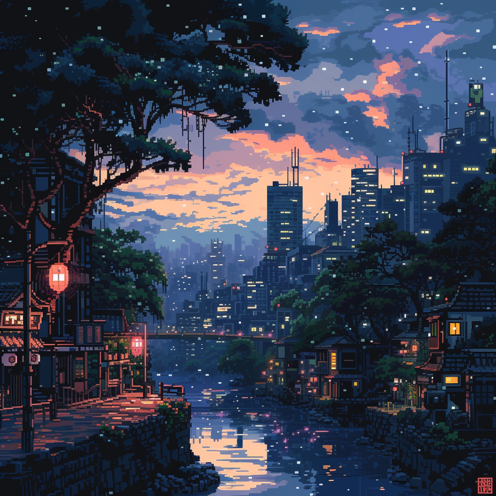 16-Bit Pixel Art