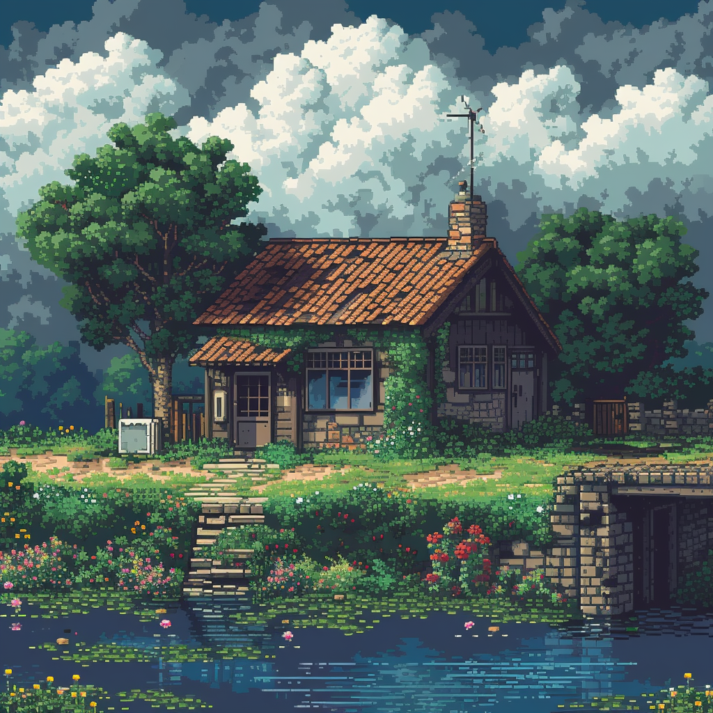 8-Bit Pixel Art