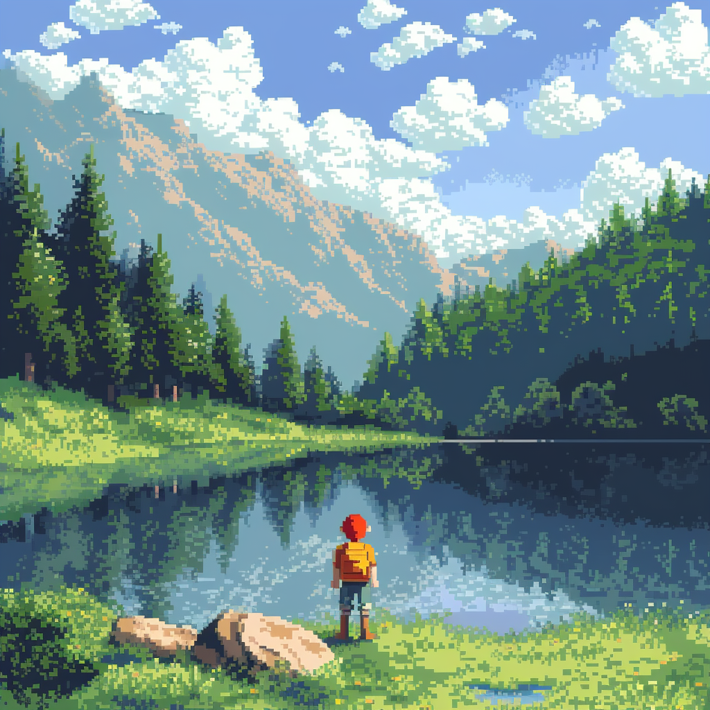 8-Bit Pixel Art