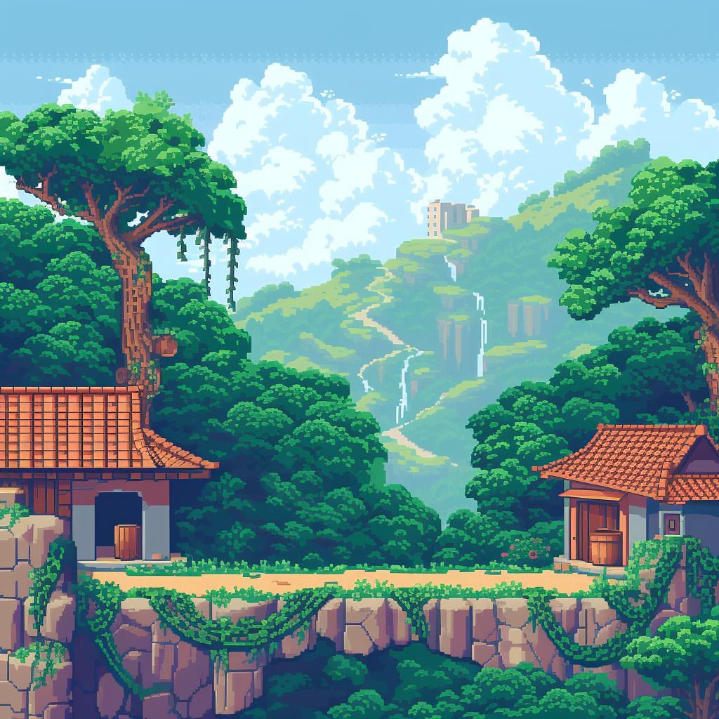 16-Bit Pixel Art