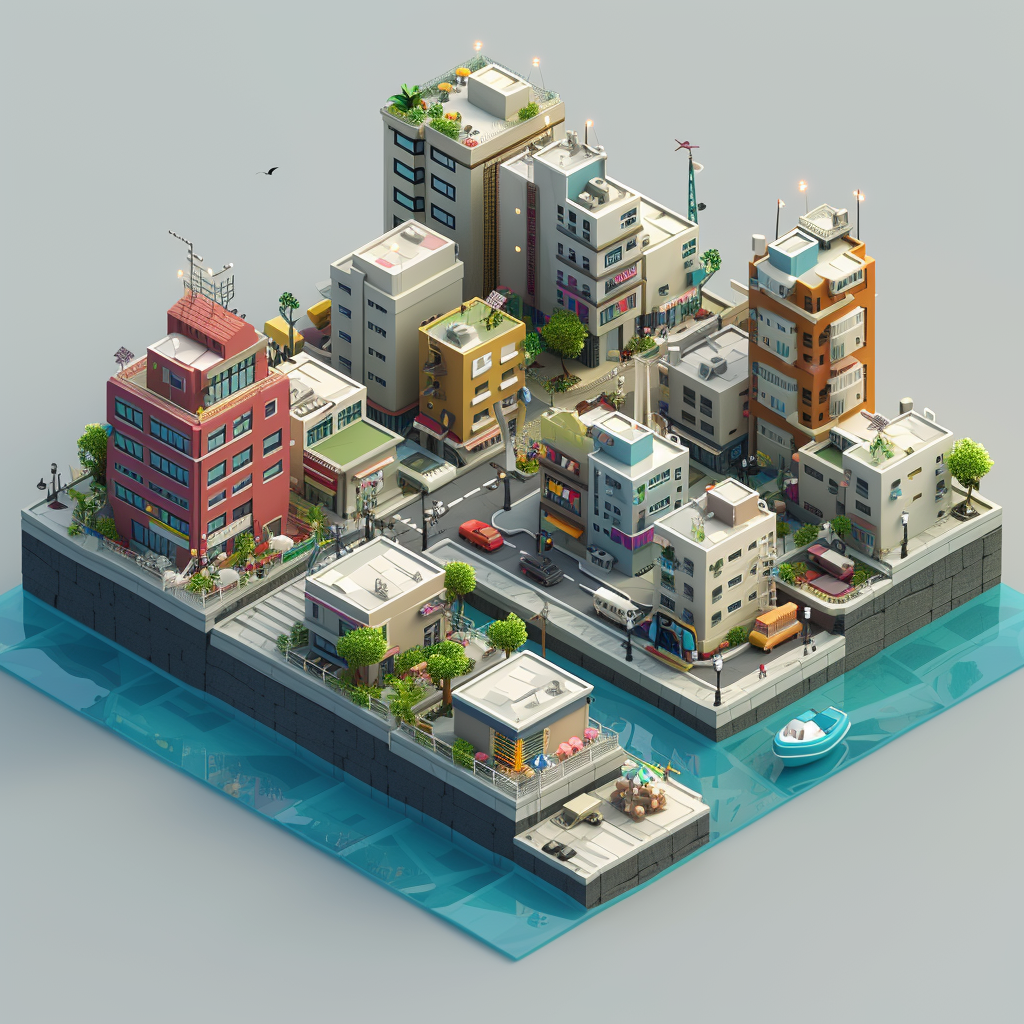 Isometric 3D