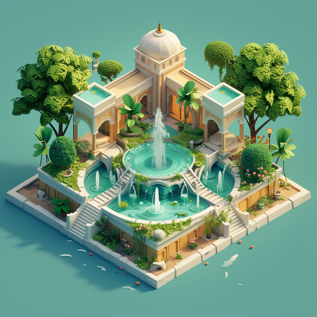 Isometric 3D