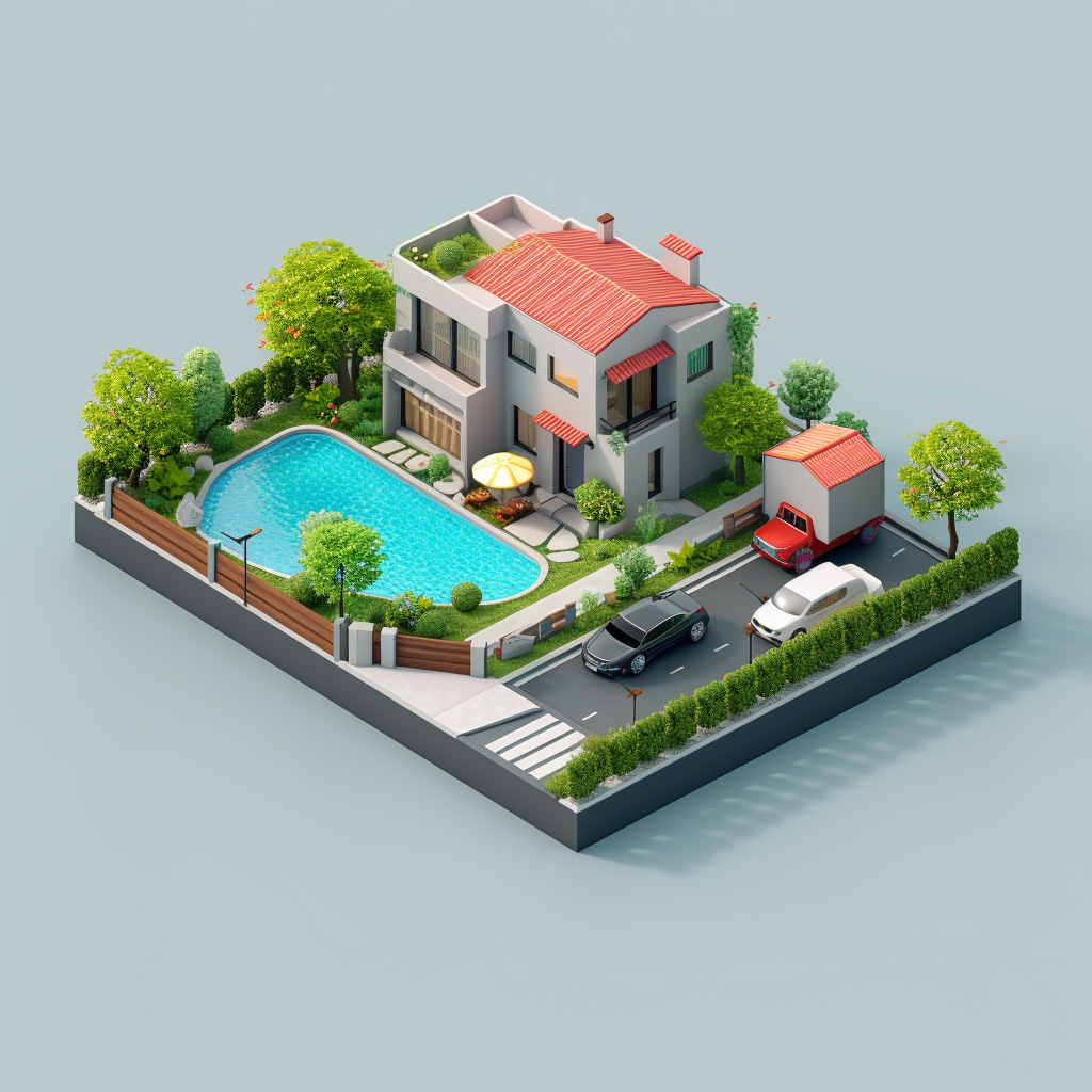 Isometric 3D