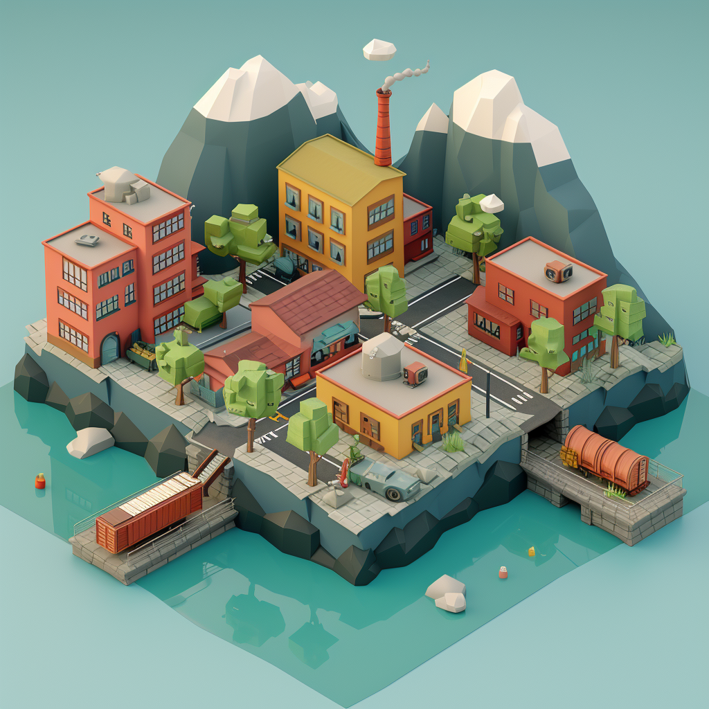 Isometric 3D